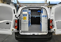 Equipamiento de furgonetas para electricistas