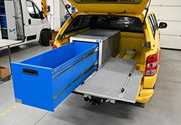 Equipamiento para furgonetas de caja abierta y pick-up