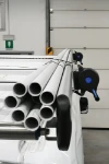 01b_Bobinador Beltpro con correa para bloquear la carga en el techo de la furgoneta
