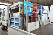 01_Equipamiento especial Syncro realizado a bordo de un camión descubierto.