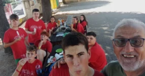 01_Momento de merecida pausa para uno de los equipos de Ci sto? Affare fatica! 2025 en Cassola