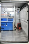 04_Compresor, generador instalado por Syncro System en furgoneta con chimenea