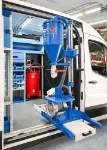 04_Corredera extraíble para varios equipos en Transit equipado por Syncro