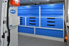 05_Cajones metálicos y repisas cerradas para Fiat Ducato sector calefacción y fontanería