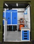 06_Cajonera lateral y accesorios de bloqueo en Ducato para ejército italiano