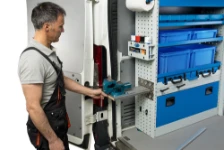 Apertura porta abrazadera extraíble