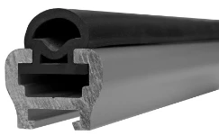 Barra con perfil en pralene contra el deterioro de la carga en la furgoneta.