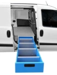 Cajón infraplataforma lateral extraído totalmente