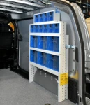 Cajoneras con cajones transparentes de Syncro para el NV200