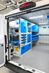 Cajoneras con power station y abrazadera para Fiat Ducato