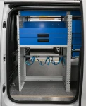 Cajoneras en el Vivaro accesibles desde la puerta lateral