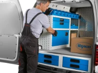 Cajoneras infraplataforma para furgoneta Caddy VW