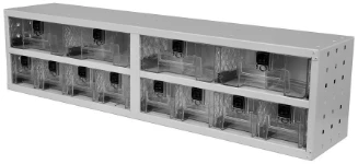Cajoneras para furgonetas con cajones extraíbles transparentes
