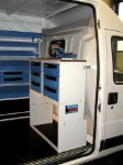 Scaffalatura appesa su paratia Opel Movano