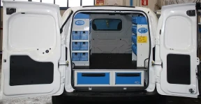 Cajoneras para furgonetas equipadas por Syncro para técnicos de calderas