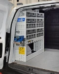 Cajones transparentes, balda y portamordaza para Mercedes Citan