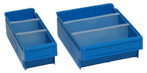 Contenedores de plástico para equipamiento de furgonetas