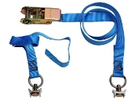 Correa para bloquear material para guía fresada