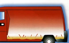 Daños al suelo de la furgoneta