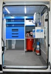 Detalle del equipamiento Ducato Fiat con compresor