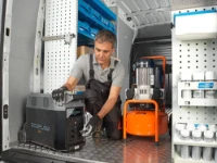 EcoFlow, Power Station portátil en furgoneta equipada por Syncro System
