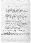 El primer contrato de alquiler de Francesco Comunello