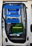 Equipamiento Fiorino con compresor.