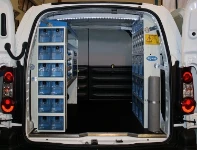 Rivestimento interno completo del Dacia Dokker con pianale e pannellature