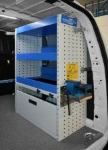 Equipamiento interno Berlingo con estantes