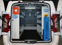 Equipamiento Jumpy para construcción de instalaciones térmicas y eléctricas