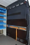 Scaffalatura appesa su paratia Opel Movano