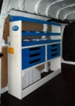 Equipamiento para furgoneta Syncro en vehículo para asistencia clientes torrefacción