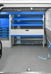 Estantería con correas de sujeción para Fiat Ducato