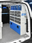 Estantería con puerta y cajones transparentes para Fiat Doblò
