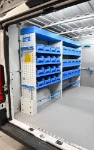 Estantería lateral con contenedores para Toyota Proace Max