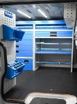 Estanterías con portasilicona y cajones transparentes en el Talento