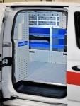 Ford Transit Connect equipado por Syncro System para el trabajo diario