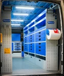 Cassettiere con pronto soccorso e portarotolo per Mercedes Sprinter