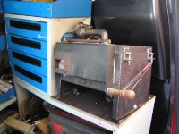 Furgoneta implicada en un accidente en Austria. El equipamiento Syncro resiste y evita graves consecuencias.