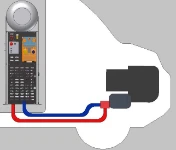 Generador conectado al cambio de la furgoneta con toma hidráulica