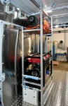 Generador y compresor en el Ford Transit Jumbo