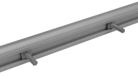 Guía posterior para fijación al mobiliario