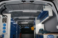 Iluminación interna furgoneta para carros elevadores