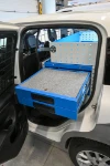 Kit escritorio para cajón en Panda equipado por Syncro