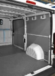 Lado derecho del Boxer con ganchos regulables y desplazables