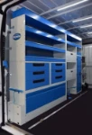 Lado izquierdo taller móvil en Peugeot Boxer para compresores