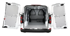 Plataforma de madera y panelado de chapa prebarnizada para Volkswagen Transporter