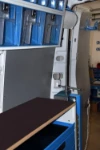 Plataforma de trabajo equipada sobre Daily