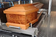 Plataforma extraíble para ataúdes