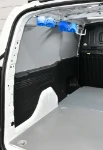 Plataforma, protección lateral, ganchos y soportes portacables para Fiat Doblò